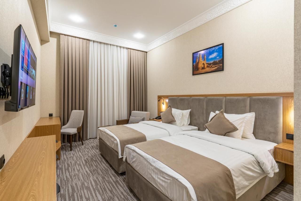 Mirzo Hotel Tasken Kültér fotó