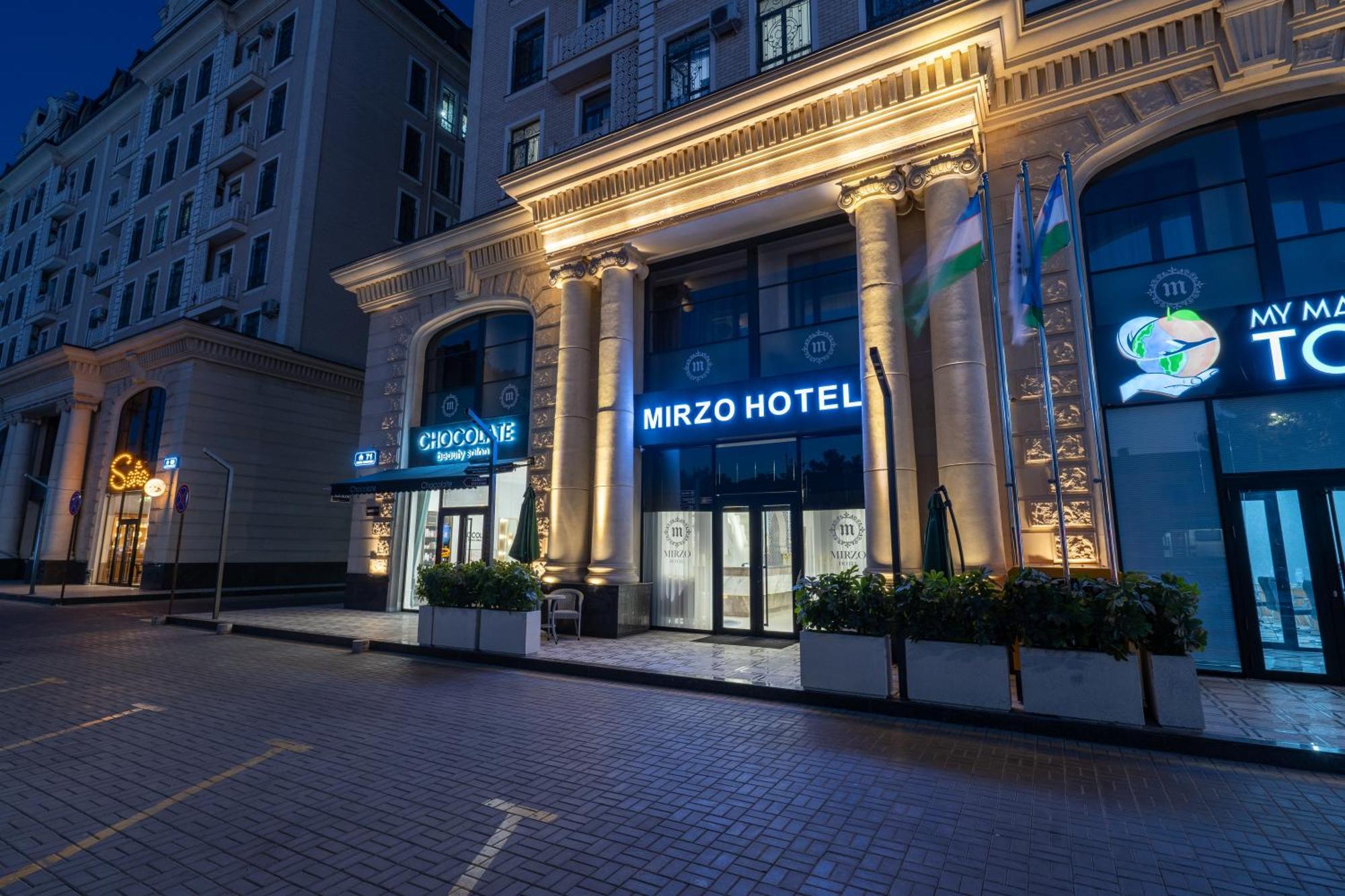 Mirzo Hotel Tasken Kültér fotó